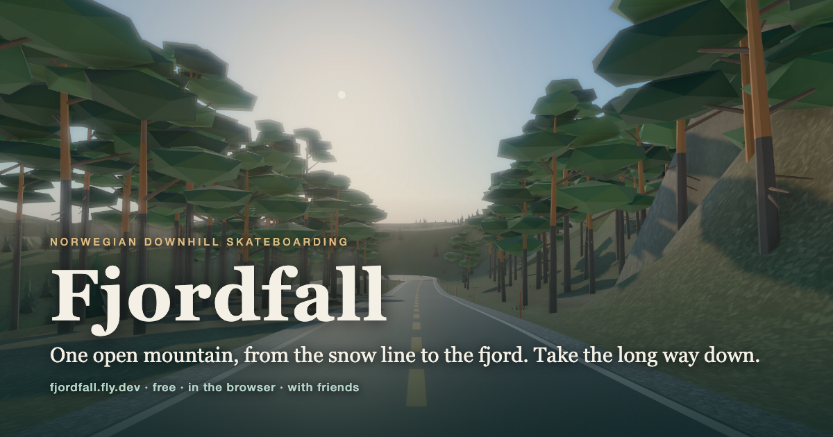 Fjordfall — Take the long way down